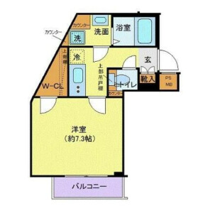 1K Mansion in Ikejiri - Setagaya-ku Floorplan