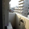 文京区出租中的1K公寓大厦 阳台/走廊