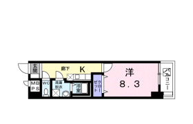1K Mansion in Toyosu - Koto-ku