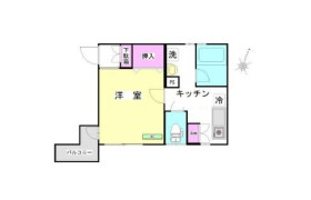 世田谷区瀬田-1K公寓