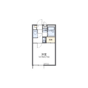 1K Mansion in Tangocho - Nagoya-shi Nakagawa-ku Floorplan