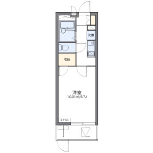 1K Mansion in Kitagata - Kitakyushu-shi Kokuraminami-ku Floorplan