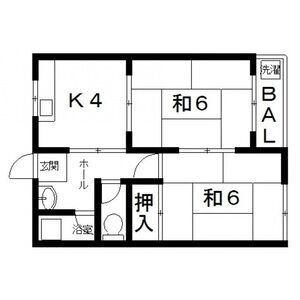 2DK Mansion in Onji nakamachi - Yao-shi Floorplan