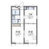 2DK Apartment to Rent in Inagi-shi Floorplan