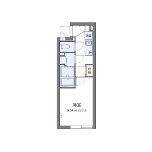1K Mansion in Yayoicho - Nakano-ku Floorplan