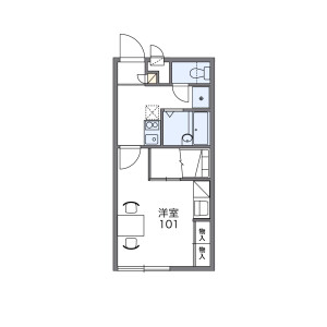 1K Apartment in Kamimizunocho - Seto-shi Floorplan