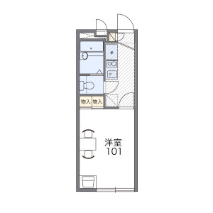 1K Apartment in Kamihoshikawa - Yokohama-shi Hodogaya-ku Floorplan