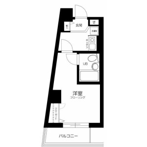 1K Mansion in Kamiuma - Setagaya-ku Floorplan
