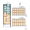 1K Apartment to Rent in Kiyosu-shi Floorplan