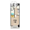 1K Apartment to Rent in Suita-shi Floorplan