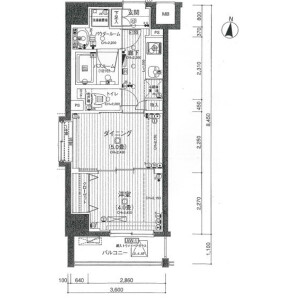 2K Mansion in Oji - Kita-ku Floorplan