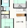 2LDKマンション - 豊島区賃貸 間取り