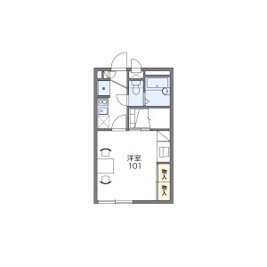 1K Apartment in Koizumicho - Hikone-shi Floorplan