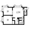2LDK Apartment to Rent in Sapporo-shi Teine-ku Floorplan