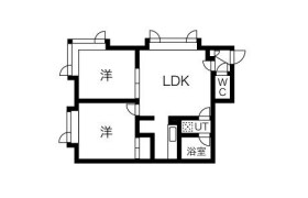 2LDK Apartment in Akebono 5-jo - Sapporo-shi Teine-ku