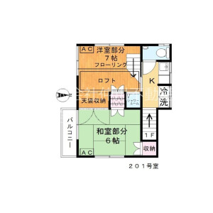 1K Apartment in Adachi - Adachi-ku Floorplan