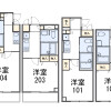 1K Apartment to Rent in Osaka-shi Taisho-ku Floorplan