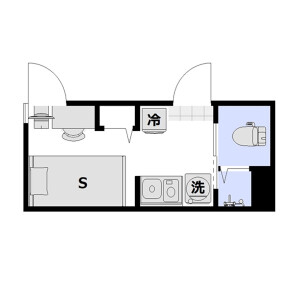 1R Mansion in Nishishinagawa - Shinagawa-ku Floorplan