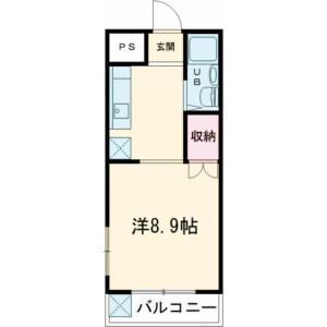 1R Mansion in Nakakasai - Edogawa-ku Floorplan