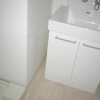 江東區出租中的1K公寓大廈 盥洗室
