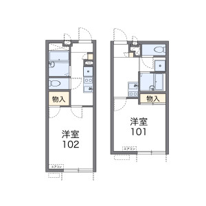 1K Apartment in Ryoke - Saitama-shi Urawa-ku Floorplan