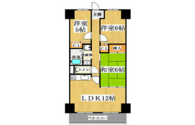 3LDK Mansion in Shiginonishi - Osaka-shi Joto-ku