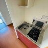 1K Apartment to Rent in Mito-shi Kitchen