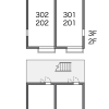1K Apartment to Rent in Yokohama-shi Minami-ku Layout Drawing