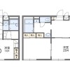 2DK Apartment to Rent in Matsudo-shi Floorplan