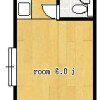 1K 아파트 to Rent in Kawasaki-shi Nakahara-ku Floorplan