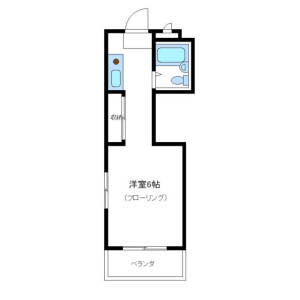 1R Mansion in Kitazawa - Setagaya-ku Floorplan