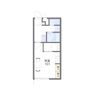 1K Apartment in Kugawa - Kofu-shi Floorplan