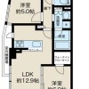 2LDK Apartment to Buy in Osaka-shi Chuo-ku Floorplan