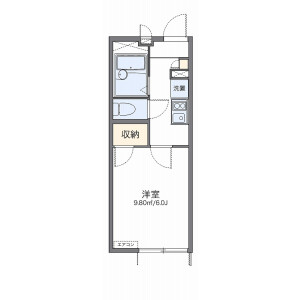 1K Apartment in Kuriki - Yokohama-shi Isogo-ku Floorplan
