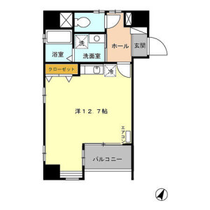 1R Mansion in Fujimi - Chiyoda-ku Floorplan