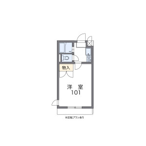1K Mansion in Matoba shimmachi - Kawagoe-shi Floorplan