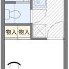 1K Apartment to Rent in Settsu-shi Floorplan