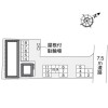 1K Apartment to Rent in Ashikaga-shi Layout Drawing