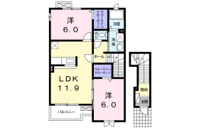 2LDK Apartment in Noge - Setagaya-ku