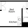 1R Apartment to Rent in Kyoto-shi Nakagyo-ku Floorplan