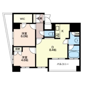 2DK Mansion in Komagata - Taito-ku Floorplan