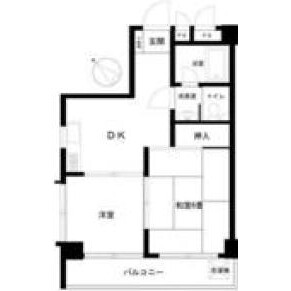 2DK {building type} in Toshima - Kita-ku Floorplan