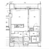 1LDK Apartment to Rent in Sumida-ku Floorplan