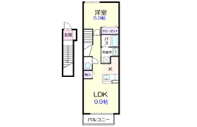 1LDK Apartment in Minamikoiwa - Edogawa-ku