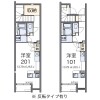 神戶市長田區出租中的1R公寓 房屋格局