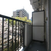 1R 맨션 to Rent in Koto-ku Balcony / Veranda