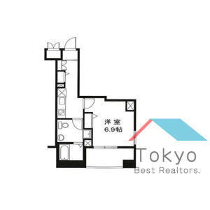 1K Mansion in Nishigotanda - Shinagawa-ku Floorplan