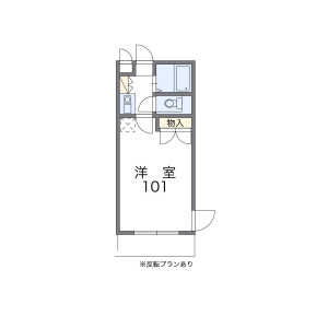 1K Mansion in Kamitsurumahoncho - Sagamihara-shi Minami-ku Floorplan