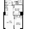 1LDK Apartment to Buy in Kawaguchi-shi Floorplan