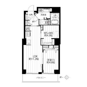 1LDK {building type} in Kawaguchi - Kawaguchi-shi Floorplan